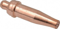 Value Collection - 3/4 to 1-1/2 Inch Cutting Torch Tip - Tip Number 2, Acetylene, For Use with Victor Torches - Exact Tool & Supply