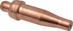 Value Collection - 1-1/2 to 2-1/2 Inch Cutting Torch Tip - Tip Number 3, Acetylene, For Use with Victor Torches - Exact Tool & Supply
