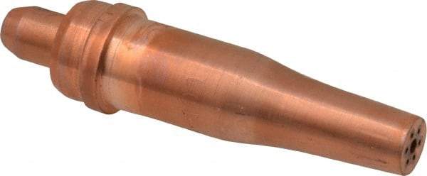 Value Collection - 3 to 5 Inch Cutting Torch Tip - Tip Number 5, Acetylene, For Use with Victor Torches - Exact Tool & Supply