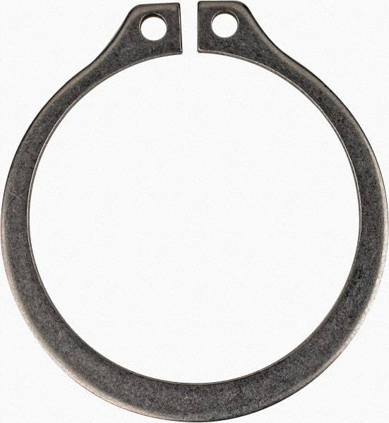Thomson Industries - 0.05" Wide, Stainless Steel 3/4" External Retaining Ring - For Use with Linear Bearing SSU-12, SUPER-12, 122026 - Exact Tool & Supply