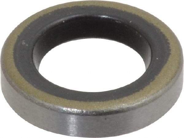 Thomson Industries - 3/8" Diam, Steel Bearing Closed External Seal for Fixed Diameter Housings - 1/8" Wide x 0.629" Outside Diam - Exact Tool & Supply