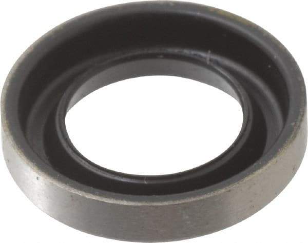 Thomson Industries - 3/8" Diam, Stainless Steel Bearing Closed External Seal for Fixed Diameter Housings - 1/8" Wide x 0.629" Outside Diam - Exact Tool & Supply