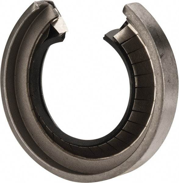 Thomson Industries - 1-1/4" Diam, Steel Bearing Seal for Open External Housing - 3/8" Wide x 2" Outside Diam - Exact Tool & Supply