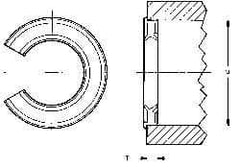 Thomson Industries - 30mm Shaft Diam, Open Multirac External Seal - Exact Tool & Supply