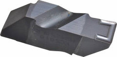 Kennametal - 4250NG K Grade KC5010, 6.35mm Cutting Width Carbide Grooving Insert - 6.35mm Max Depth of Cut, Left Hand, 0.57mm Corner Radius, TiAlN Finish - Exact Tool & Supply