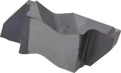 Kennametal - 3M275NG K Grade KC5025, 2.75mm Cutting Width Carbide Grooving Insert - 3.81mm Max Depth of Cut, Right Hand, 0.19mm Corner Radius, TiAlN Finish - Exact Tool & Supply