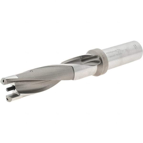 Kennametal - 38.1 to 39.1mm Diam, 3xD, 117.09mm Max Depth, 1-1/2" Shank Diam, 178.05mm Flute, 292.1mm OAL, Replaceable Tip Drill - KSEM1500 Insert, 10 Seat Size, Series KSEM - Exact Tool & Supply