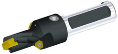 Kennametal - 25.4 to 25.9mm Diam, 8xD, 203.2mm Max Depth, 1-1/4" Shank Diam, 228.76mm Flute, 327.03mm OAL, Replaceable Tip Drill - KSEM1000 Insert, 5 Seat Size, Series KSEM - Exact Tool & Supply