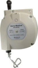 Aero-Motive - 13 Lb Load Capacity, 6.6' Travel Distance, Tool Balancer - Steel Cable, High Impact Composite Housing, Locking Mechanism - Exact Tool & Supply
