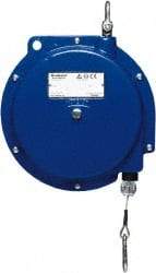 Aero-Motive - 10 Lb Load Capacity, 8' Travel Distance, Tool Balancer - Steel Cable, Cast Aluminum Housing, Tension Adjustment, Locking Mechanism - Exact Tool & Supply