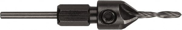 DeWALT - 1/4" Drill Compatibility, 5" Overall Length, Adjustable Depth Drill Countersink - Exact Tool & Supply