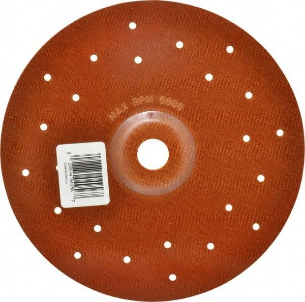 DeWALT - 9" Diam Locking Nut Disc Backing Pad - Medium Density, 6,000 RPM - Exact Tool & Supply