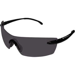 Smith & Wesson - Smoke Lenses, Frameless Safety Glasses - Anti-Fog, Scratch Resistant, Polycarbonate Frame, Size Universal, Wrap Around - Exact Tool & Supply