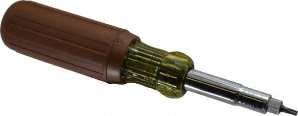 Paramount - Nut Driver & Bit Screwdriver Set - Phillips, Slotted, Torx, Square, Nut Driver - Exact Tool & Supply