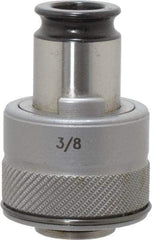 Accupro - 0.381" Tap Shank Diam, 3/8" Tap, #1 Tapping Adapter - 0.381 Inch Shank Diameter - Exact Tool & Supply