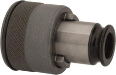 Accupro - 0.323" Tap Shank Diam, 7/16" Tap, #1 Tapping Adapter - 0.323 Inch Shank Diameter - Exact Tool & Supply