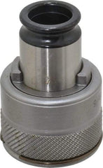 Accupro - 0.429" Tap Shank Diam, 9/16" Tap, #1 Tapping Adapter - 0.429 Inch Shank Diameter - Exact Tool & Supply