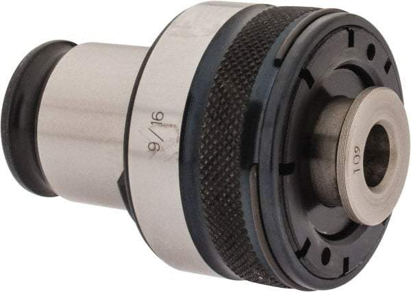 Accupro - 0.429" Tap Shank Diam, 9/16" Tap, #2 Tapping Adapter - 0.429 Inch Shank Diameter - Exact Tool & Supply
