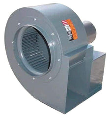 Peerless Blowers - 8" Inlet, Direct Drive, 1/3 hp, 1,050 CFM, ODP Blower - 230/460/3/60 Volts, 1,750 RPM - Exact Tool & Supply