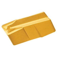 Iscar - 500080GIF E Grade IC807, 5mm Cutting Width Carbide Grooving Insert - 3mm Max Depth of Cut, Neutral, 0.8mm Corner Radius, TiAlN Finish - Exact Tool & Supply