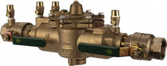 Watts - 1-1/4 Thread, Backflow Preventer Valve - Lead-Free, Use with Potable Water Applications - Exact Tool & Supply