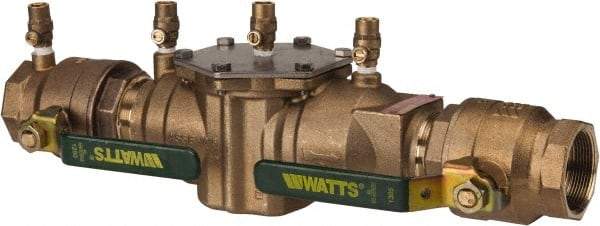 Watts - 2 Thread, Backflow Preventer Valve - Lead-Free, Use with Potable Water Applications - Exact Tool & Supply