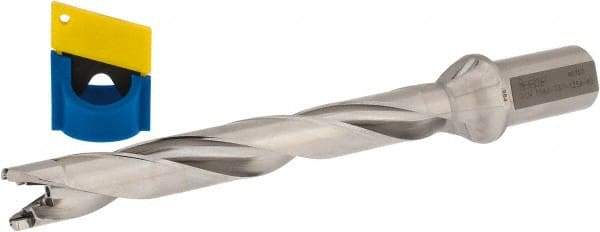 Iscar - 0.984" to 1.02" Diam, 8xD, 7.87" Max Depth, 1-1/4" Shank Diam, 11.79" OAL, Replaceable-Tip Drill - FCP, ICK, ICK-2M, ICM, ICP, iCP-2M Insert, 02864742 Toolholder, Series SumoCham - Exact Tool & Supply