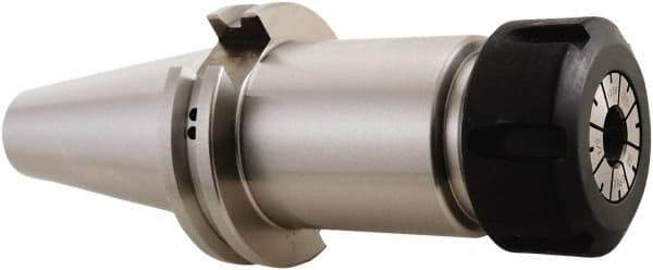 Techniks - 1/16" to 13/32" Capacity, 2.76" Projection, CAT40 Taper Shank, ER16 Collet Chuck - 5.44" OAL - Exact Tool & Supply