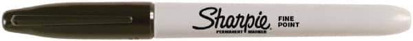 Sharpie - Black Permanent Marker - Fine Tip - Exact Tool & Supply