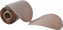 Norton - 5" Diam, 400 Grit Aluminum Oxide Adhesive PSA Disc - Super Fine Grade, Natural, B Weighted Backing, Flexible - Exact Tool & Supply