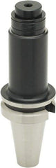 Parlec - 1-1/4" Diam Milling Machine Arbor - Stub Style, Taper Shank, 6.58" OAL, BT40 Taper - Exact Tool & Supply