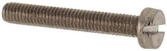 Value Collection - M3x0.50 Metric Coarse, 20mm Length Under Head Slotted Drive Machine Screw - Fillister Head, Grade 316 & A4 Stainless Steel, Uncoated, Without Washer - Exact Tool & Supply