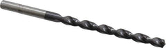 Cleveland - #11 135° Cobalt Jobber Drill - TiAlN Finish, Right Hand Cut, Parabolic Flute, Straight Shank, 3-1/2" OAL, Split Point - Exact Tool & Supply