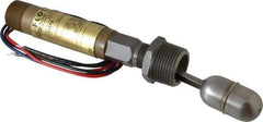 Dwyer - 1" Thread, 200 Max psi, 220°F Max, Liquid Level Float - 0.5 Float SG, Stainless Steel Stem - Exact Tool & Supply