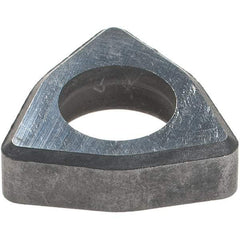 Made in USA - 3/8" Inscribed Circle, Trigon Shim for Indexables - 1/8" Thick, IWSN Shim Style, Negative Rake - Exact Tool & Supply