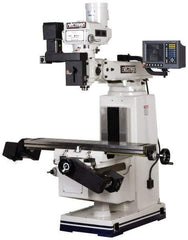 Vectrax - 54" Long x 10" Wide, 3 Phase Acurite Millpower CNC Milling Machine - Variable Speed Pulley Control, R8 Taper, 5 hp - Exact Tool & Supply