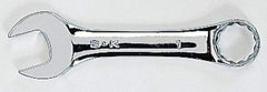 SK - 11/16" 12 Point Offset Combination Wrench - 15° Offset Angle, 5-1/4" OAL, Steel, Chrome Finish - Exact Tool & Supply