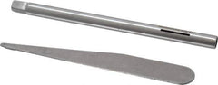 Tap Associates - #10 Inch Tap, 4 Inch Overall Length, 1/4 Inch Max Diameter, Tap Extension - 0.194 Inch Tap Shank Diameter, 1/4 Inch Extension Shank Diameter, 0.191 Inch Extension Square Size - Exact Tool & Supply