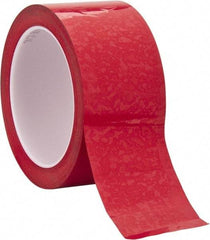3M - 72 Yds. x 2", Red Polyester Film Tape - 850 Series, 1.9 mil Thick, 28 Lb./Inch Tensile Strength - Exact Tool & Supply