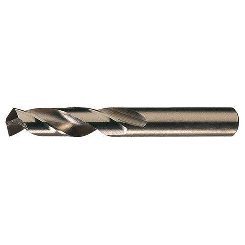 11/32 RHS / RHC HSS-CO 8% (M42) 135 Degree Split Point Cobalt Heavy Duty Screw Machine Drill - Straw / Gold Oxide - Exact Tool & Supply