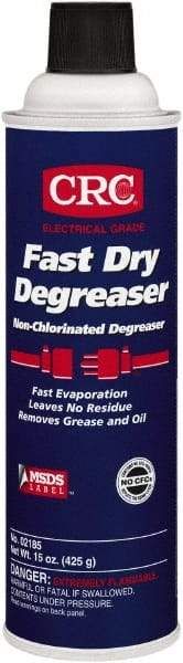 CRC - 20 oz Aerosol Cleaner/Degreaser - Aerosol, Unscented - Exact Tool & Supply