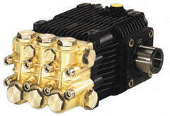 Value Collection - Plunger Spray Pumps; Plunger Type: Triplex ; Style: Closed Coupled ; Power Source: Gas ; Shaft Type: Hollow ; Horsepower: 7.5 ; Maximum RPM: 3400 - Exact Tool & Supply