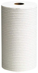 WypAll - X60 Dry Shop Towel/Industrial Wipes - Small Roll, 13-3/8" x 9-3/4" Sheet Size, White - Exact Tool & Supply