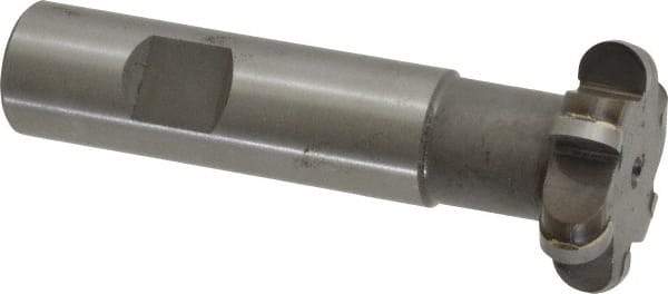 Whitney Tool Co. - 3/16" Radius, 3/8" Circle Diam, 1-3/8" Cutter Diam, Shank Connection, Convex Radius Cutter - 3/4" Shank Diam, 3-1/2" OAL, Carbide-Tipped, Uncoated, Profile Ground, 6 Teeth, Weldon Flat - Exact Tool & Supply
