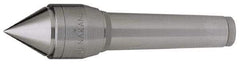 Value Collection - MT2 Taper Shank, 1.09" Head Diam Live Center - 0.94" Point Diam, 0.78" Point Len, 440 Lb Max Workpc, Standard Point - Exact Tool & Supply