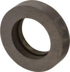 Made in USA - 1" Inscribed Circle, Round Shim for Indexables - Carbide, 1/4" Thick, IRSN Shim Style, Negative Rake - Exact Tool & Supply