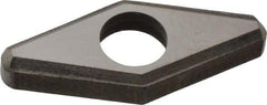 Made in USA - 3/8" Inscribed Circle, Diamond (Shape) Shim for Indexables - Carbide, 1/8" Thick, IVSN Shim Style, Negative Rake - Exact Tool & Supply