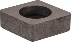 Made in USA - 1/2" Inscribed Circle, Diamond (Shape) Shim for Indexables - Carbide, 3/16" Thick, MCN Shim Style, Negative Rake - Exact Tool & Supply