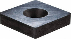 Made in USA - 3/4" Inscribed Circle, Square Shim for Indexables - Carbide, 3/16" Thick, SM Shim Style, Negative Rake - Exact Tool & Supply