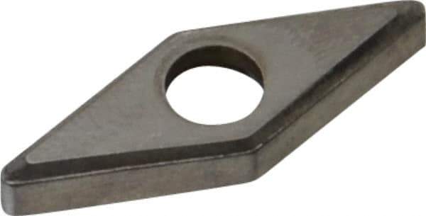 Made in USA - 3/8" Inscribed Circle, Diamond (Shape) Interchangeable Head Shim for Indexables - Carbide, 1/8" Thick, SM Shim Style, Negative Rake, Left Hand, Right Hand Cut - Exact Tool & Supply